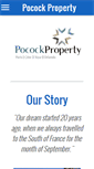 Mobile Screenshot of pocockproperty.com